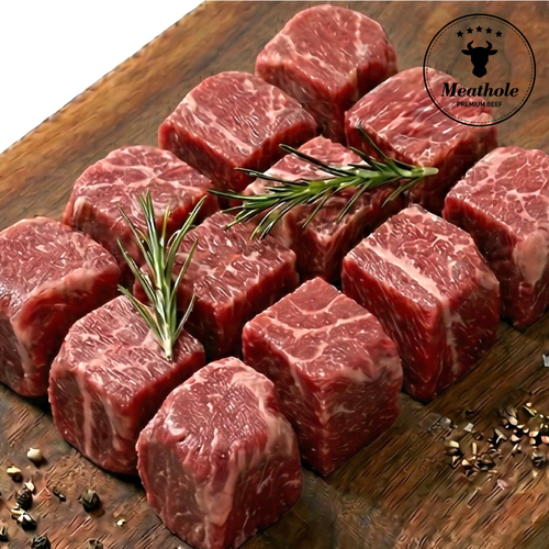 채끝  큐브 1kg
